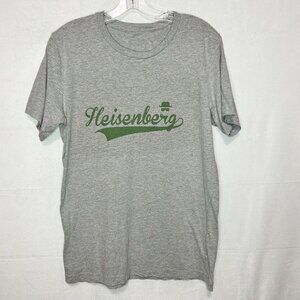 Heisenberg Breaking Bad Gray Short Sleeve T-Shirt Men's M Unbranded